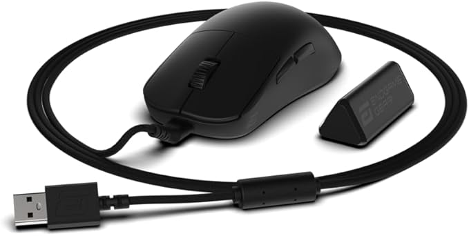 ENDGAME GEAR OP1w 4k v2 Wireless Gaming Mouse Black – 30K DPI Optical Sensor, 4000Hz Polling, Hot-Swappable Switches & Claw-Grip Design