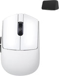 Darmoshark M5PRO Mini Wireless Gaming Mouse,Tri-Mode 8K/Bluetooth Mouse Up to 30000DPI,PAW3950 Optical Sensor Lightweight 38g,5 programmable Button,Computer Mouse for Laptop,PC,Mac-W