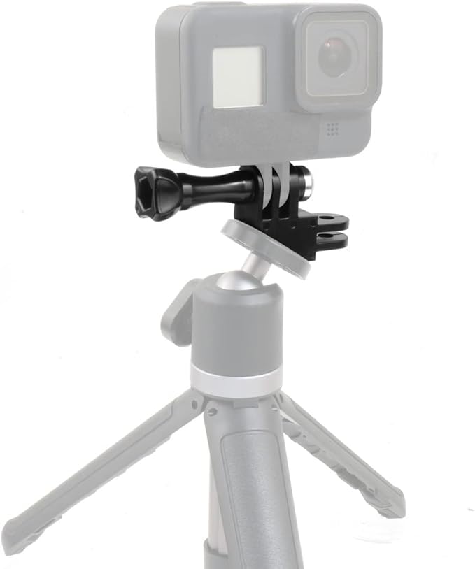 2PC Vertical Mount for Gopro, 90 Degree Direction Adapter Elbow Mount Compatible with Insta360 ONE X2, Gopro Hero, DJI Osmo Action 2 and Most Action Cameras