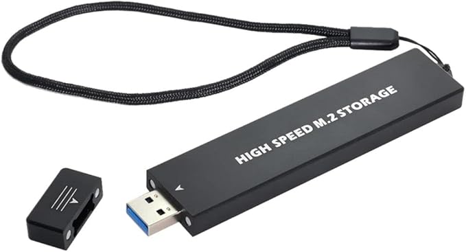 chenyang M.2 to USB 3.1 Adapter,NVME M-Key M.2 NGFF SATA SSD to USB 3.0 Type A Converter Adapter RTL9210B Chipset