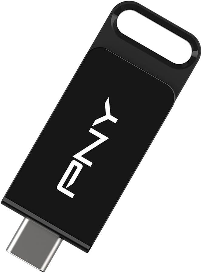 PNY Elite Type-C 256GB USB 3.2 Flash Drive – Up to 120MB/s Read, Up to 10x Faster Write Than USB 2.0, Reliable Design, Durable & Portable for Everyday Store & Share, Type-C Connector