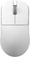 MOTOSPEED X6 Wireless Gaming Mouse,Two-Mode 8K/USB-C Mouse Up to 26000DPI,PAW3395 Optical Sensor Lightweight 46g,5 programmable Button,500MAh Battery Life,Computer Mouse for Laptop,PC,Mac(White)