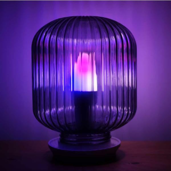 LIFX Color Smart Candle LED Bulb, E26 Base, Wi-Fi RGBW Flame Effect with 26 LED Zones, Dimmable, Flame & Morph Modes, App + Voice Control (Alexa, Google, Siri), 1500K–9000K Tunable White, LFX/ETF