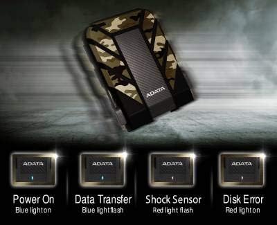 ADATA HD710MP 2TB Ext HDD - Camoflage,AHD710MP-2TU31-CCF