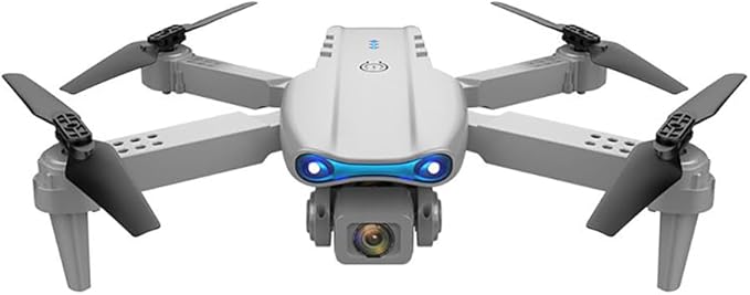 Sonilco E99 Mini Drone with Dual Camera, Altitude Hold, One-Key Takeoff/Landing, Foldable Design, Gyroscope, Headless Mode, 2 Batteries, 9–12min Flight Time, Brushed Motor – Wi-Fi FPV Drone for Beginners & Teenagers (Ages 14+) (Gray)