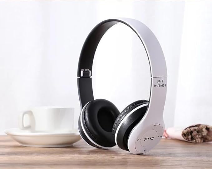 Upgraded Hybrid Active Headphones with Transparent Modes Playtime Wireless Bluetooth with Mic, Deep Bass Soft-Earpads Fast Charging