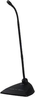 Shure Microflex MX418D/S Supercardioid Condenser Microphone, 18 Gooseneck, Includes Desktop Base with 10' Cable, Logic Functions, Programmable Switch, LED Indicator, Snap-Fit Foam Windscreen