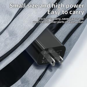 iGENJUN 3Pack USB C Charger Block 20W, PD 3.0 Type C Wall Chargers USBC Power Adapter Brick Cube Fast Charger for Phone 17/17 Pro/16/15, Galaxy, Pixel, AirPods Pro-Black