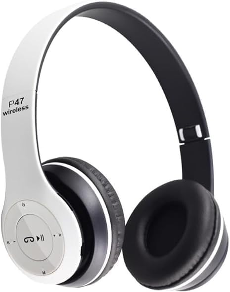 Upgraded Hybrid Active Headphones with Transparent Modes Playtime Wireless Bluetooth with Mic, Deep Bass Soft-Earpads Fast Charging
