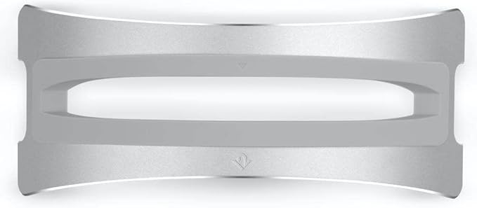 Twelve South BookArc for MacBook | Space-Saving Vertical Desktop Stand for Apple notebooks (Silver)*Not Compatible with M1, See Insert Option to Update/Upgrade*