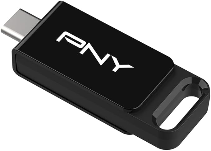 PNY Elite Type-C 256GB USB 3.2 Flash Drive – Up to 120MB/s Read, Up to 10x Faster Write Than USB 2.0, Reliable Design, Durable & Portable for Everyday Store & Share, Type-C Connector