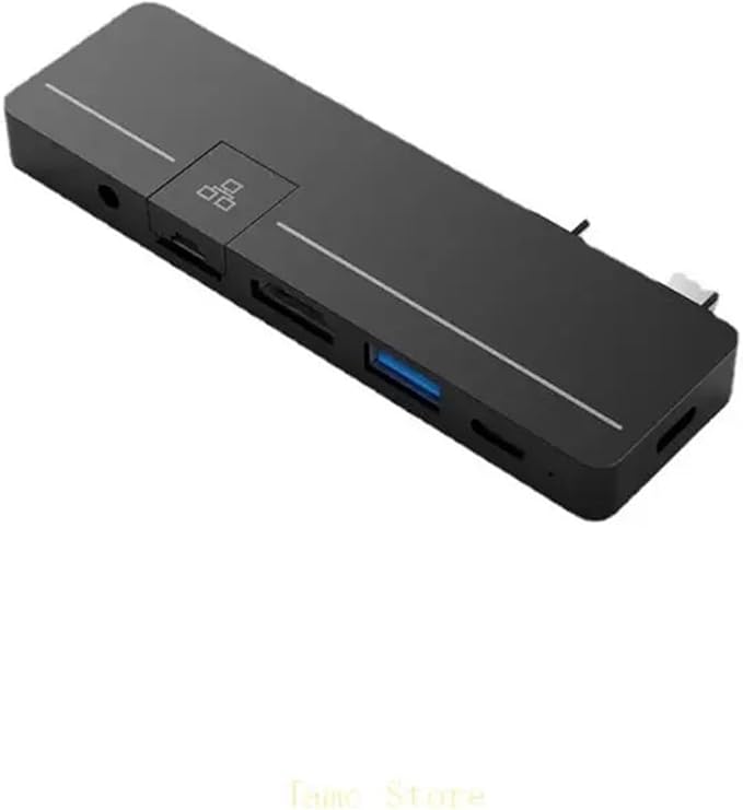 LX0B Portable Aluminum Alloy Docking Station Adapter for Pro9/8/X 4K Display