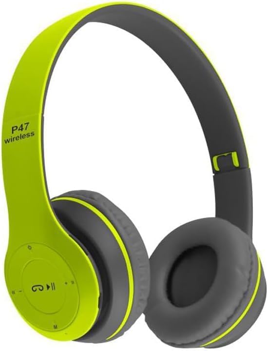 Upgraded Hybrid Noise Cancelling Headphones Over Ear with Transparent Modes Wireless Bluetooth with Mic Deep Bass Soft-Earpads Hi-Fi Audio Comfortable Fit Long Playtime for Home Office Travel Green