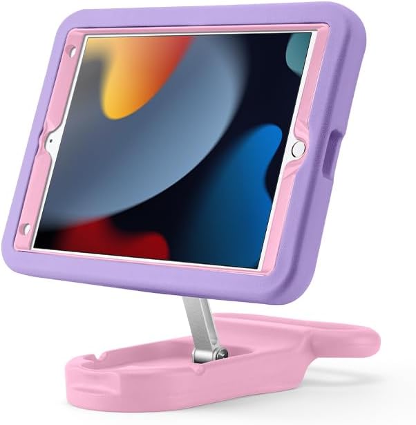 Kids Case for iPad 9th/8th/7th Gen 10.2 inch,Cute Shockproof EVA Case with Handle & Stand, Child-Friendly Drop-Proof case for iPad 10.2 2021/2020/2019