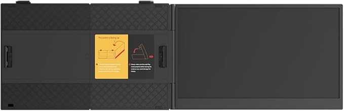 Hyangin Laptop Screen Extender 14-inch, 2026 Upgraded Ultra-Slim 1080P Laptop Monitor Extender, Ultra-Light Dual Screen Portable Monitor for 13-17.3" Laptops, Compatible with Windows/Mac/Linux/Chrome