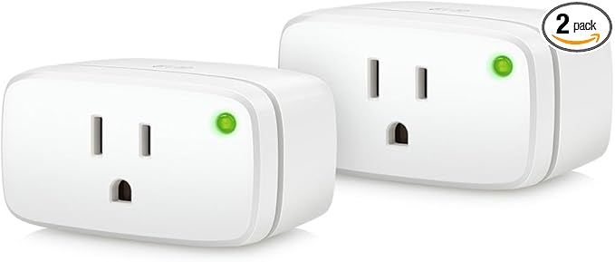 Eve Energy (Matter) 2 Pack – Smart Plug, App and Voice Control, 100% Privacy, Matter Over Thread, Works with Apple Home, Alexa, Google Home, SmartThings, Requires Thread Border Router