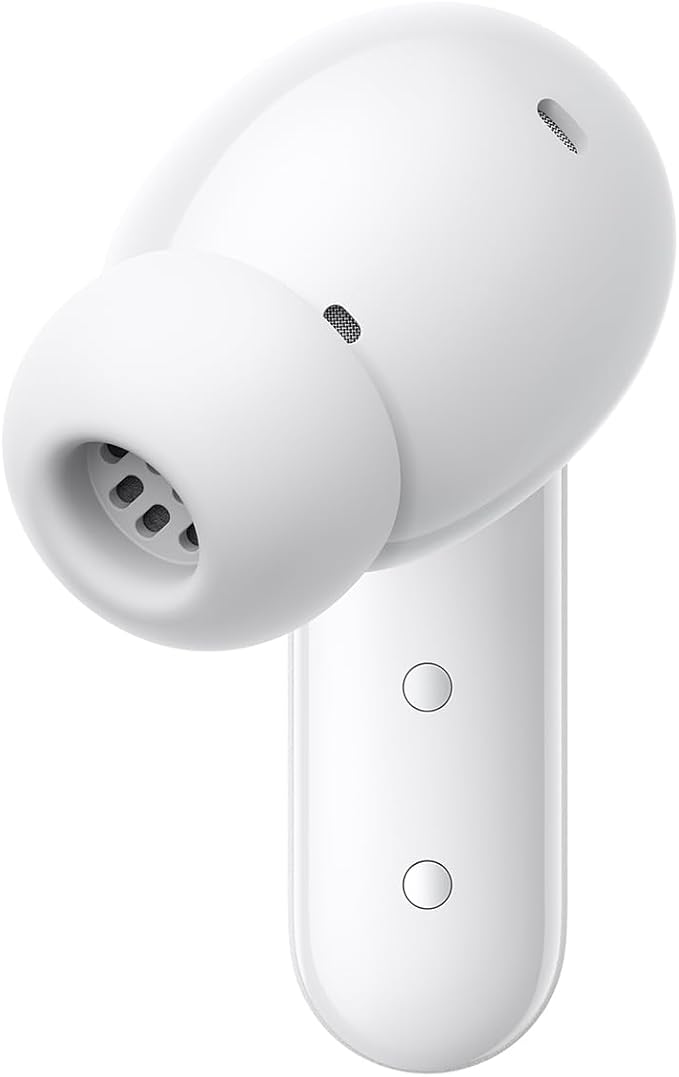 CMF Buds 2a Wireless Earbuds Active Noise Cancelling 42dB Hybrid ANC Bluetooth Headphones, 12.4mm Dynamic Driver for Big Bass, 4 Mic Clear Call, Sport Ear Buds for iPhone, Android, Light Grey