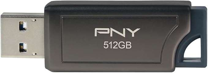 PNY 512GB PRO Elite USB 3.1 Flash Drive - 400MB/s