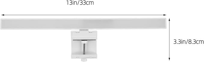COHEALI Dimmable Eye Caring LED Monitor Light for Office and Home Use Adjustable Screen Hanging Light Bar for Reading and Gaming Modern Eye Protection Desk Lamp