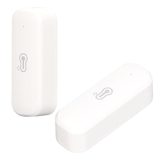 Battery-Powered Temperature and Humidity Sensor with APP Control, Notification Alarm, and Changing Curve, Wide Range Monitoring