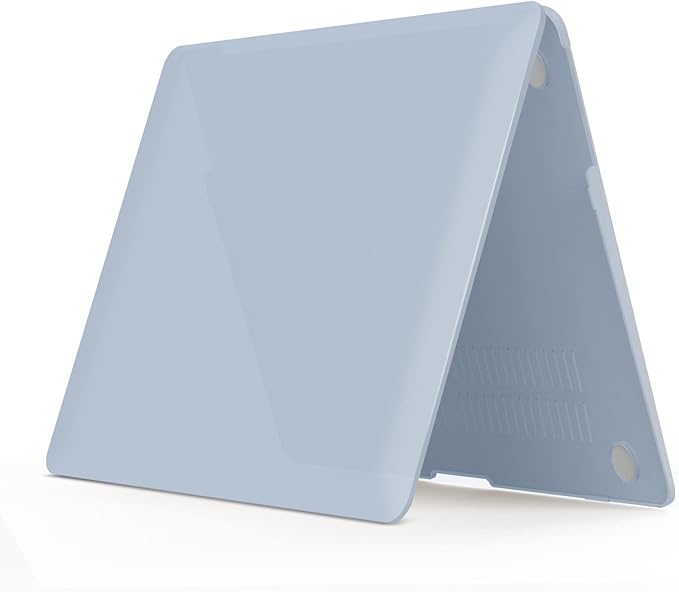 IBENZER Compatible with MacBook Air 11 Inch Case Model A1370 A1465, Soft Touch Plastic Hard Shell Case Bundle with Keyboard Cover for Mac Air 11, Sierra Blue, A11SIBL+1