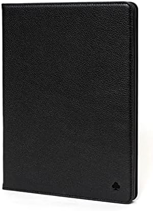 Porter Riley - Leather Case Compatible with iPad Pro 11" 5th Gen - M5 / M4 (2025/2024) Release. Premium Genuine Leather Stand/Cover/Flip Case (Pure Black)