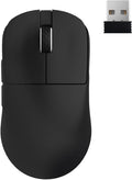 MOTOSPEED X6MAX Wireless Gaming Mouse,Two-Mode 8K/USB-C Mouse Up to 30000DPI,PAW3950 Optical Sensor Lightweight 43g,5 programmable Button,300MAh Battery Life,Computer Mouse for Laptop,PC,Mac(Black)