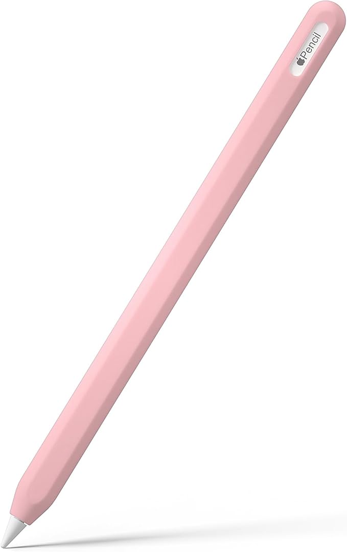 Hi Color Silicone Pencil Cover for Apple Pencil 2nd/Apple Pencil Pro Cover Case Sleeve Ipad Pencil Protective Cover(Pink)