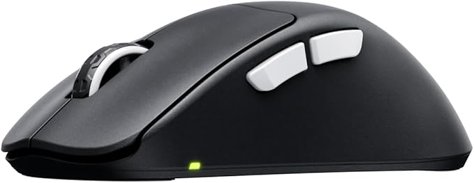 CHERRY XTRFY M64 Wireless | Ultra Light Ergonomic Gaming Mouse (M64 Pro 8K, Black)