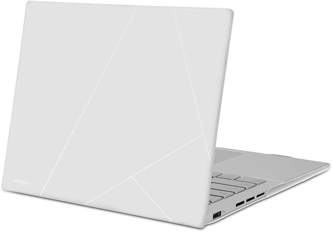 MOSISO Case Compatible with ASUS Zenbook 14 inch OLED 2026 2025 2024 Release (Model: UX3405M / UX3405C), Lightweight Protective Plastic Hard Shell Case Cover, Frosted Clear