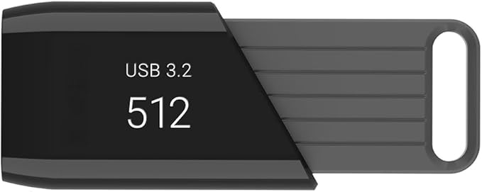PNY 512GB Attaché X USB 3.2 Gen 1 Flash Drive, Advanced Performance Up to 130MB/s Read, Everyday Data Store & Transfer, Reliable Portable Storage, Durable, Type-A, Computers, Laptops, Desktops