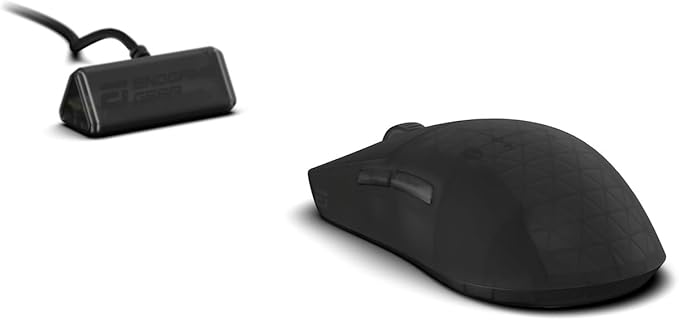 ENDGAME GEAR OP1w 4k v2 Wireless Gaming Mouse Dark Frost – 30K DPI Optical Sensor, 4000Hz Polling, Hot-Swappable Switches & Claw-Grip Design