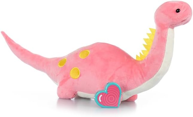 My Baby’s Heartbeat Bear, 20 Second Re-Recordable Digital Voice Recorder Plush Keepsake for Baby’s Heartbeat Memory, Pregnancy Keepsake (Not a Medical Device), Dinosaur