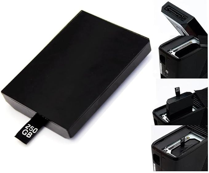 Tianke 250GB Hard Drive Disk HDD for Xbox 360 Slim Games Console