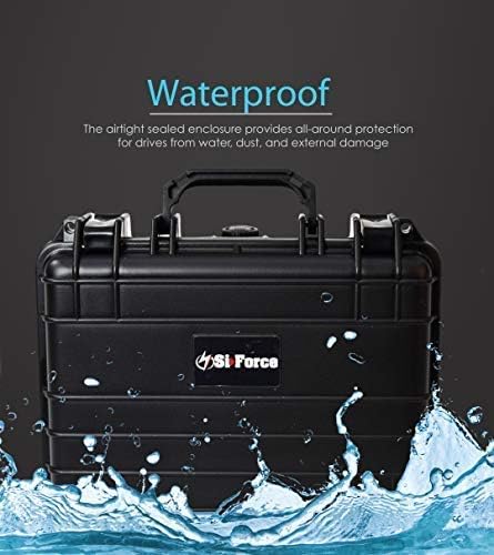 Hard Drive Rugged Transport Case, Protect Hard Drives (S20, 20 x 2.5 inch Hard Drives)