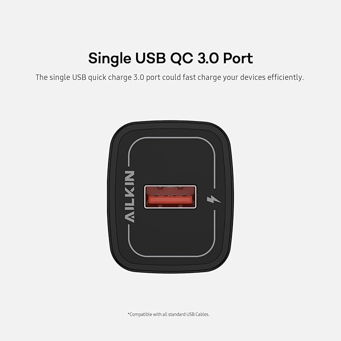 Usb Charger Block With Single USB-A Qc 3.0 Charging Port For Google Pixel 10 Pro Xl 9 9a 8 8a 7, Apple Wall Charger Usba Multi 2 Pack Power Adapter Ac Cube for iPhone, Samsung Galaxy, Wireless Charger
