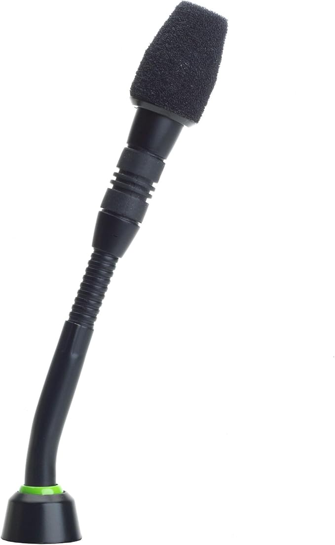 Shure MX405LP/C Cardioid Condenser Microphone, 5" Gooseneck with Bi-Color Status Indicator, Less Preamp