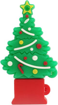 Christmas Tree USB Flash Drive 32GB, Gift Memory Stick with Chain for Your Family,Kids,Friends,Students,Teacher Merry Christmas