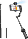 AOCHUAN 3-Axis Gimbal Stabilizer for Smartphone Smart X2 Black Kit & E10 Extension Rod