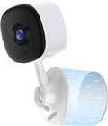 EVERSECU 2K Magnetic Security Camera for Home, Night Vision, Compact Pet Camera with Phone App, Motion Detection, 2-Way Audio, 2.4ghz WiFi Baby Monitor, Compatible with Alexa, Supports RTSP&ONVIF