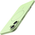 JETech Magnetic Slim Case for iPhone 17 6.3-Inch, Compatible with MagSafe, Ultra-Thin Lightweight Minimalist Phone Cover with Matte Finish and Full Camera Lens Protection (Sage)
