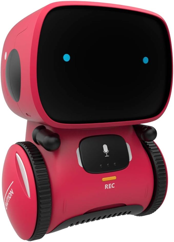 98K Kids Robot Toys for Girls and Boys, Touch and Voice Control Robots Interactive Smart Talking Robots Intelligent Partner and Teacher with Singing, Dancing, STEM Toy Gifts for Kid Age 3 and Up