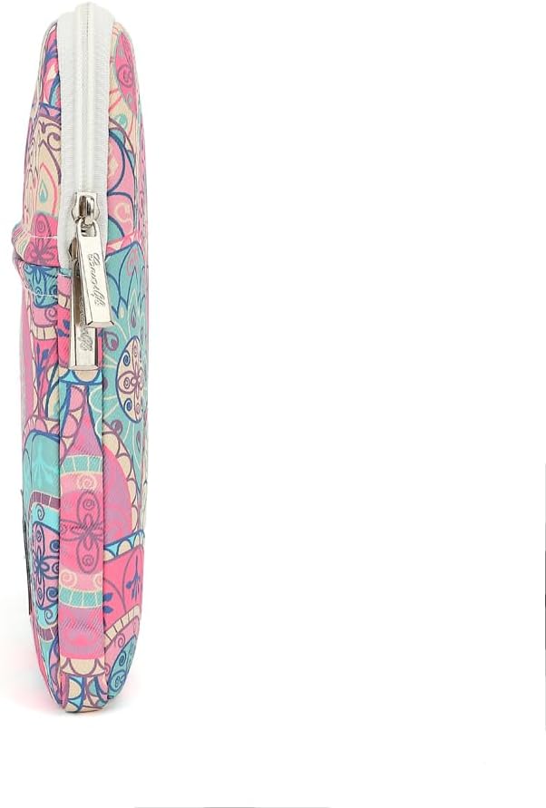 Laptop Case Sleeve 15.6 inch, Shockproof Protective Notebook Case with Accessory Pocket, Briefcase Carrying Laptop Cover for 15.6" HP, ASUS, Dell, Lenovo, Acer,(Bandanna)