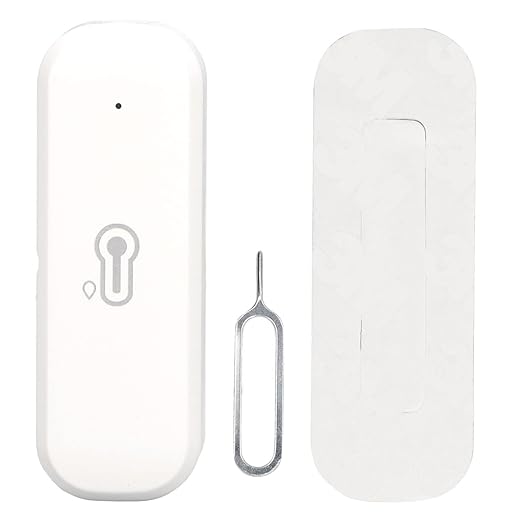 Battery-Powered Temperature and Humidity Sensor with APP Control, Notification Alarm, and Changing Curve, Wide Range Monitoring