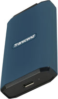 Transcend ESD410 2TB External SSD, Up to 2000MB/s, Supports Apple 4K 60fps ProRes, for iPhone17/15/16/iPad/Mac/Tablets/PS5/Windows/Android, IPX5 Water-Resistant, USB 3.2 Gen2 (20Gbps) Portable SSD