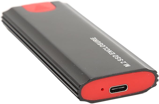 M.2 NVME SSD Enclosure, 2TB for 2230 SSD (Black) Internal SSD