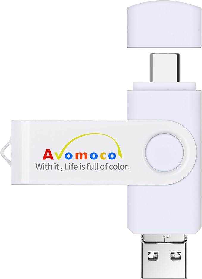 3.1 512GB 3 in 1 High Speed Photo Backup Flash Drive for iPhone 15/16/17 with Type C/USB-C Port, Photo Stick for Android Phones with OTG Function