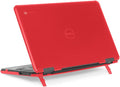 mCover Case Compatible for 2019~2022 11.6" Dell Chromebook 3100/3110 Education Clamshell (180 ° Hinge) Laptop ONLY (NOT Fitting Any Other Dell Models) - Red