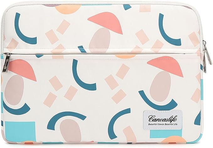 Canvaslife Waterproof Pattern 13-inch Laptop Sleeve with Pocket 13-inch 13.3-inch Laptop 13-Sleeve (Garden)