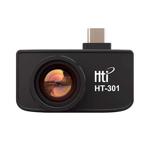 384 x 288 IR Resolution Infrared Thermal Imaging Camera for Android Smartphones, USB or Type-C with 25 HZ, Hti-Xintai Thermal Imaging Camera